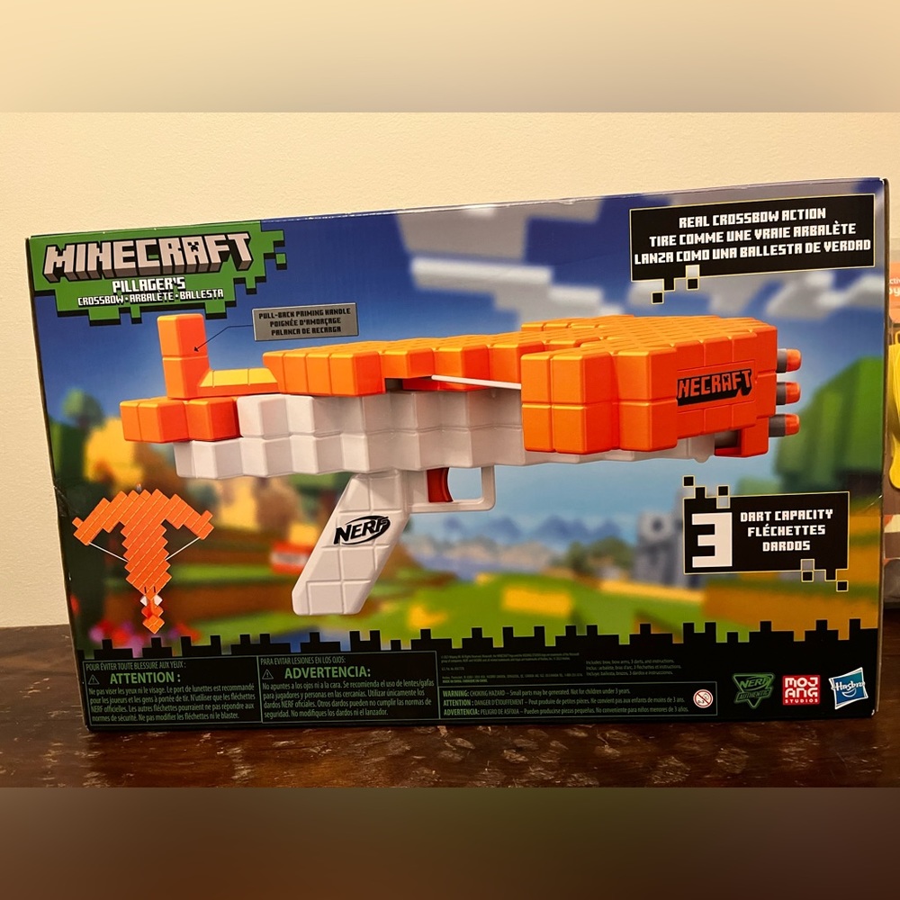 Minecraft nerf gun